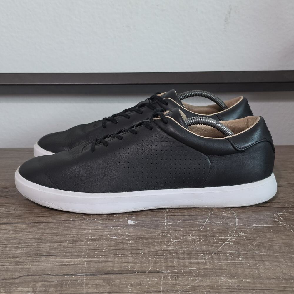 Cuater by Travis Mathew Phenom Leather Men's Casual Shoes Sneakers Size 11 Black
